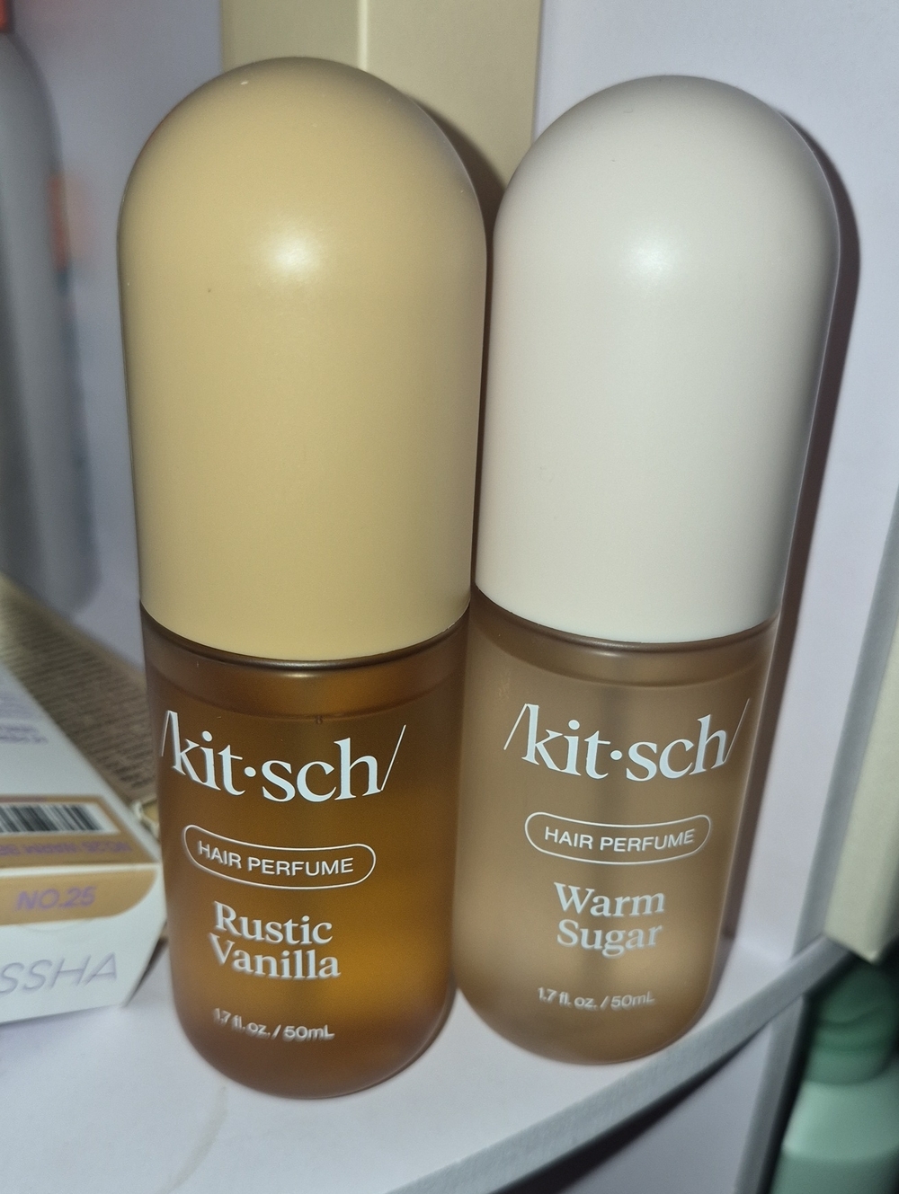 Kitsch Hair Mist - Rustic Vanilla & Warm Sugar New Without Box